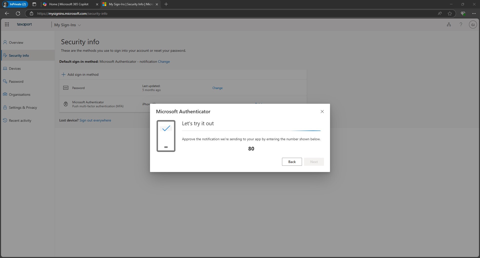 transfer authenticator app to new phone 11