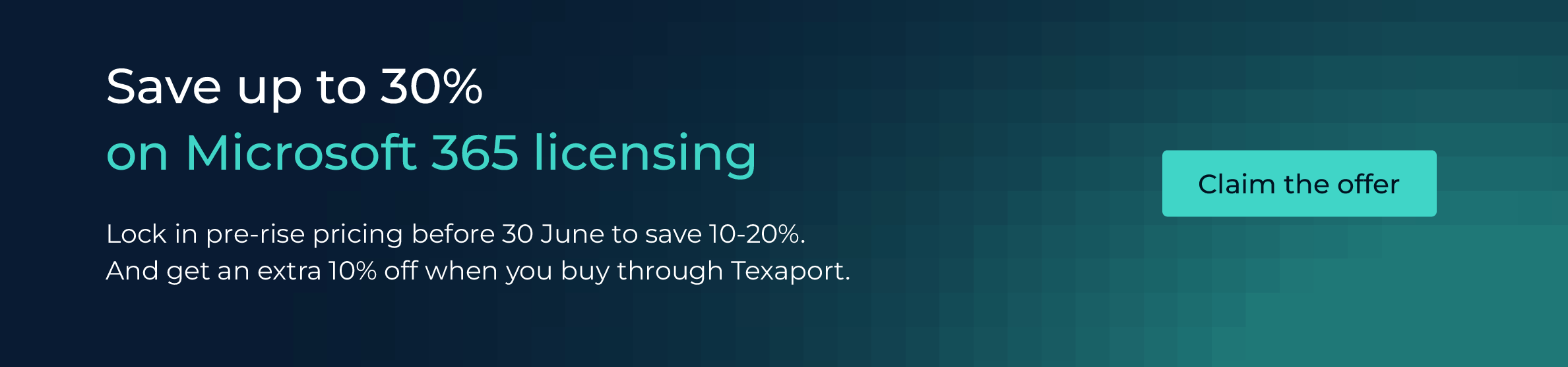M365 discount - blog banner in-text