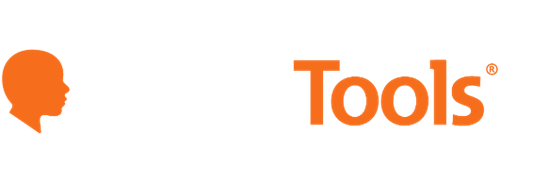 Mindtools white logo